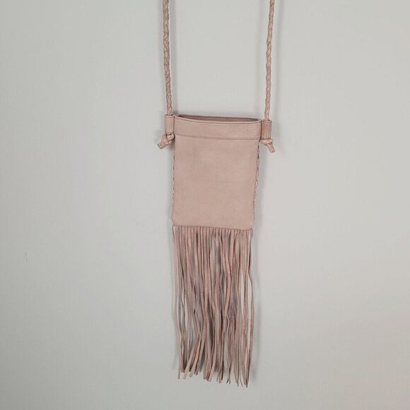 Hobo Mist Lattice Weave Crossbody Bag in Light Tan - Picture 3 of 8